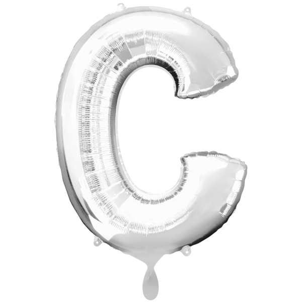 1 Ballon XXL - Buchstabe C