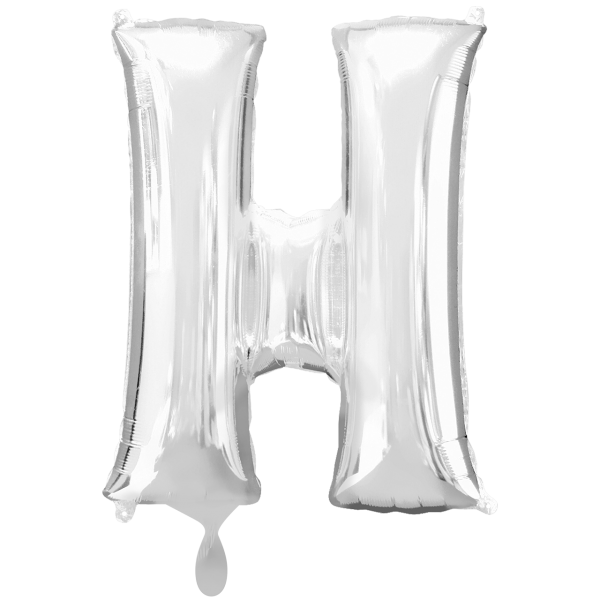 1 Ballon XXL - Buchstabe H