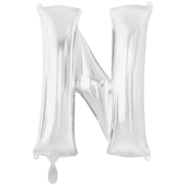 1 Ballon XXL - Buchstabe N