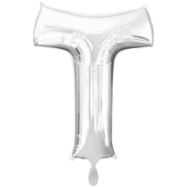1 Ballon XXL - Buchstabe T